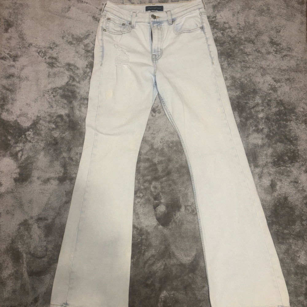 Aeropostale Light Wash Flare Jeans